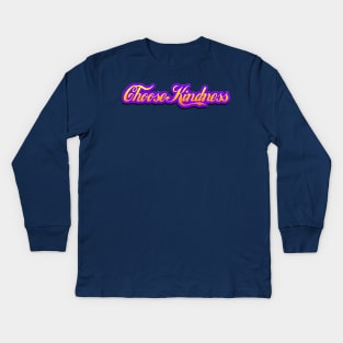 Choose kindness Kids Long Sleeve T-Shirt